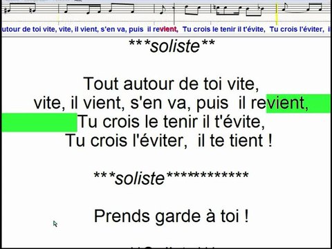 Bizet Carmen Habanera choeurs 2ème partie