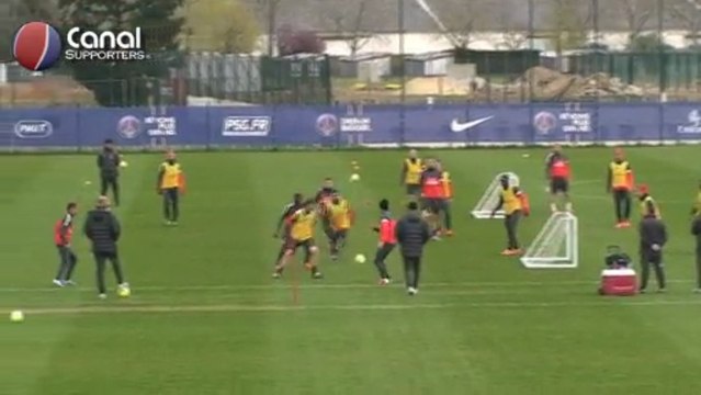 PSG - Entrainement du 19/04 au Camp des Loges
