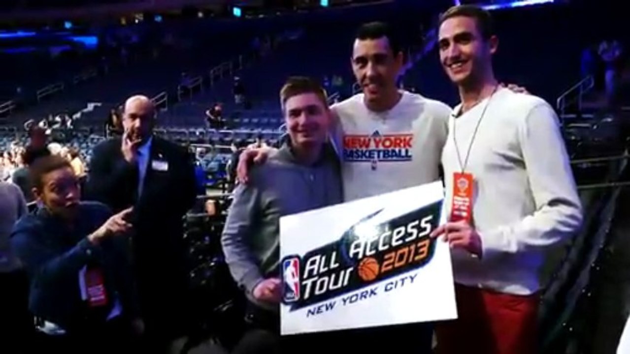 Deux abonnés beIN SPORT au cœur de la NBA à New York.