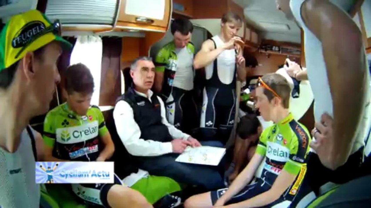 Au coeur de Crelan-Euphony avant Liège-Bastogne-Liège