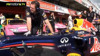 Entrevista a Sebastien Buemi - RedBull F1 RoadShow en World Series by Renault Montmelo - PRMotor... (HD)