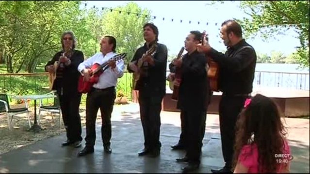 Chico et les Gypsies sont en tournage à Arles