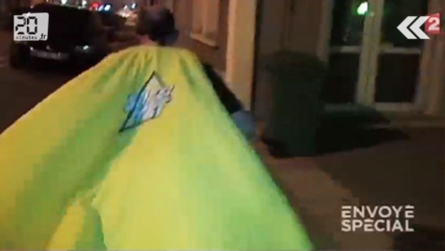 Un vrai super héros se balade en France.