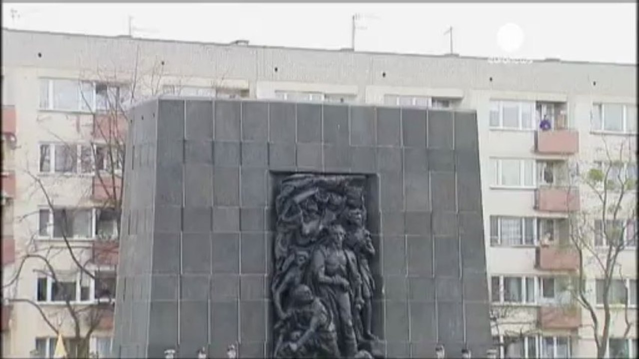 Poland marks 70th anniversary of Jewish Warsaw Ghetto...