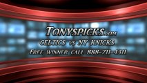 New York Knicks versus Boston Celtics Pick Prediction NBA Playoffs Game 1 Lines Odds Preview 4-20-2013