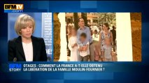 BFM STORY: Elisabeth Guigou souligne le rôle de Laurent Fabius dans la libération des otages français - 19/04