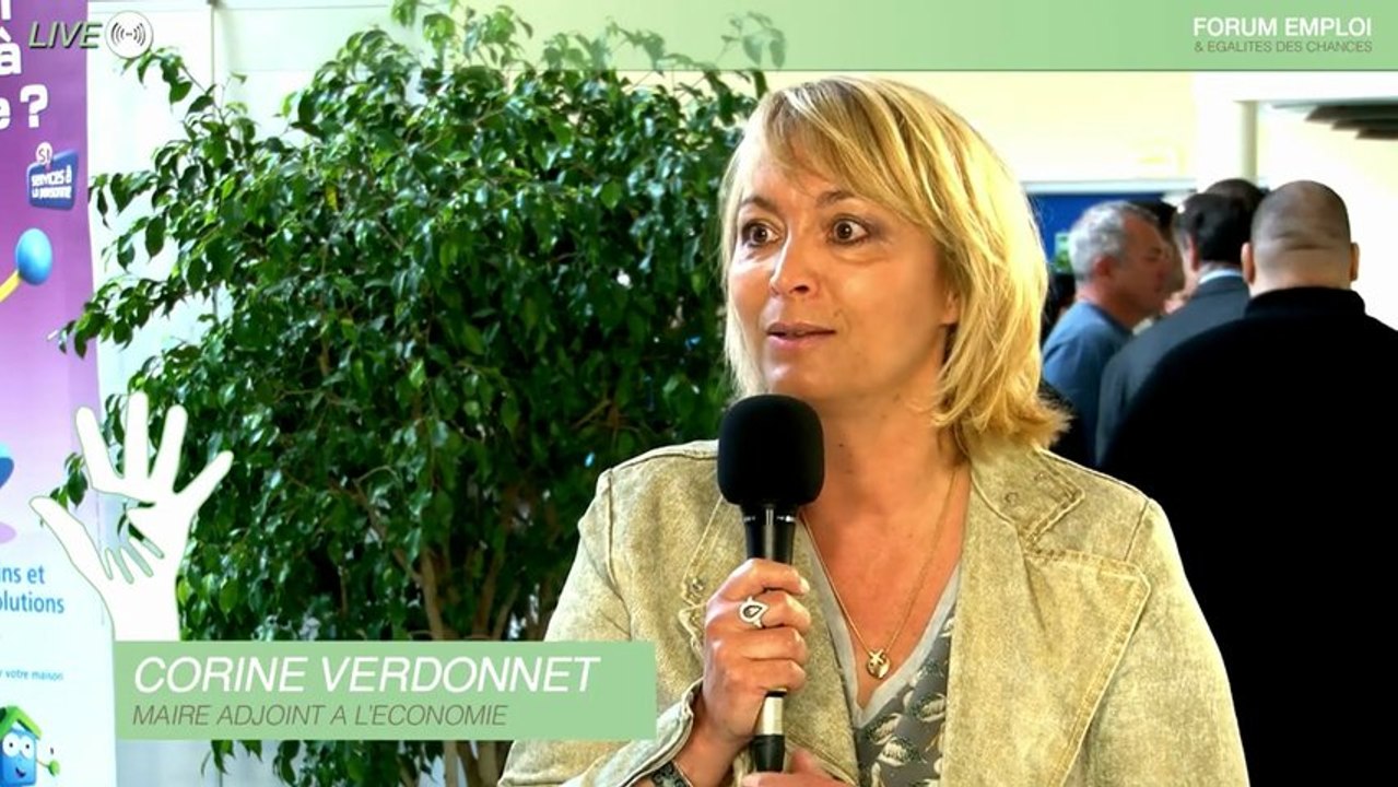 Corine Verdonnet - Forum de l'emploi Annemasse 2013