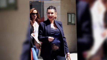 Kim ständig vor Kameras