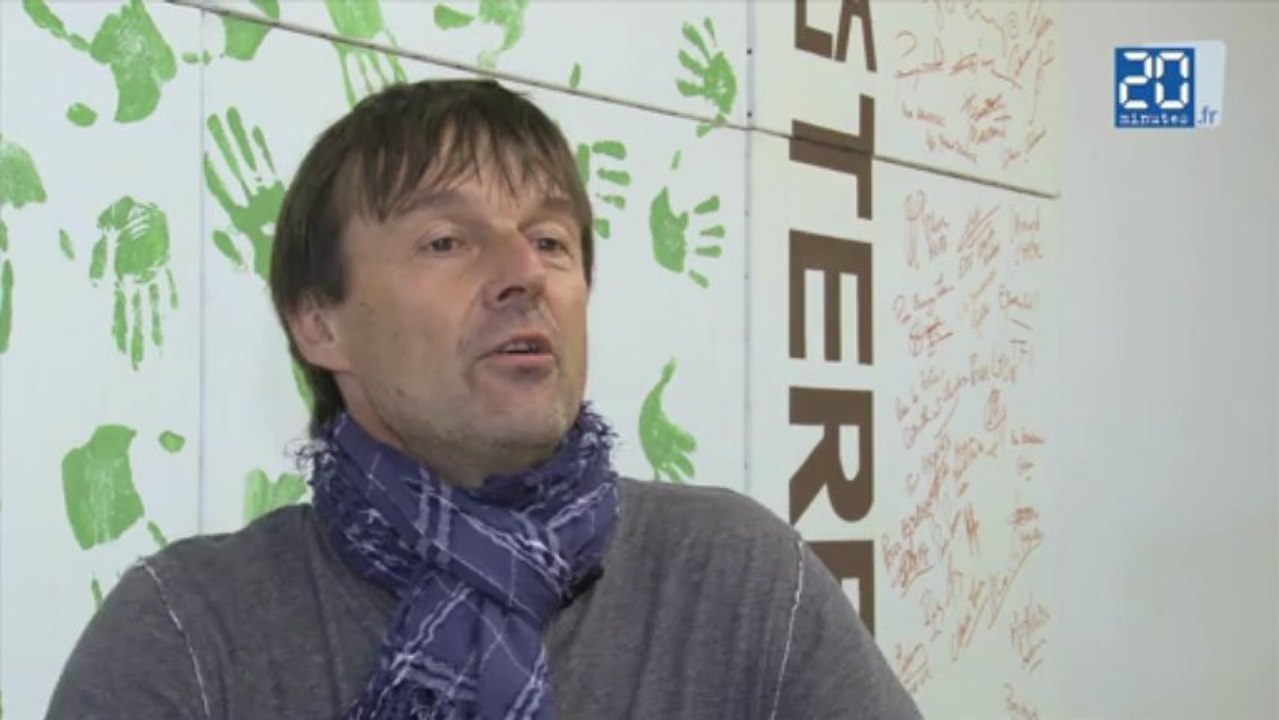 La journée de la Terre vue par Nicolas Hulot
