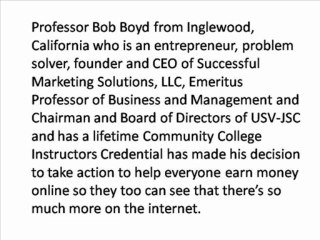 The Launching of BIg Idea Mastermind with Prof Bob Boyd part 2