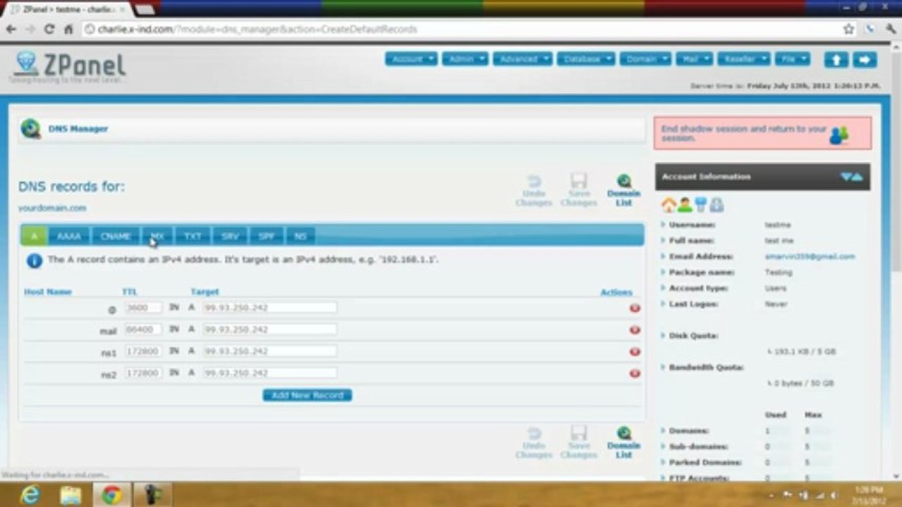 1. Setting up your domain and FTP account (720p_H.264-AAC)