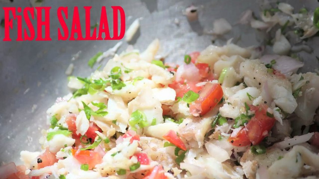 FiSH SALAD recipe - COUKiNE blog