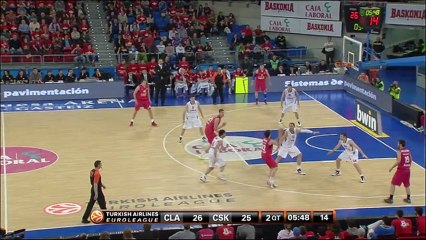 Assist of the Night: Thomas Heurtel, Caja Laboral Vitoria