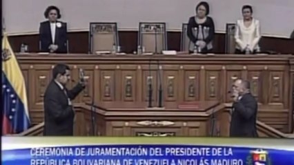 Maduro jura em nome de Chávez como presidente da Venezuela