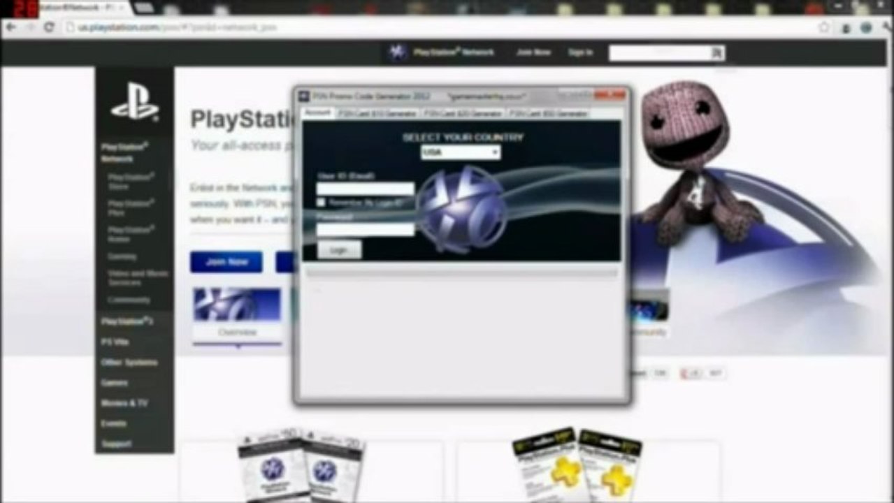 Generador de codigos psn funciona Nuevo