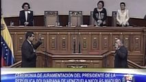 Nicolas Maduro sworn in as Venezuelan President