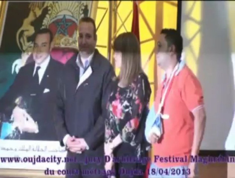 Festival Maghrébin du court métrage organisée a oujda  / présentation du jury d'arbitrage