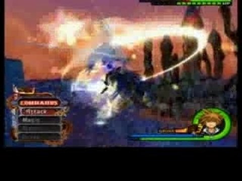 sora vs sephiroth (KH2)