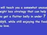The Fat Loss Factor - Fat Weight Loss - Belly Fat Loss