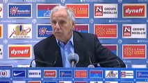 René Girard après MHSC 1-2 OL (J33)