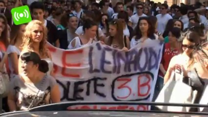 No allo sfratto gli studenti dell'Enaudi di Viserba incontrano Vitali e Gnassi