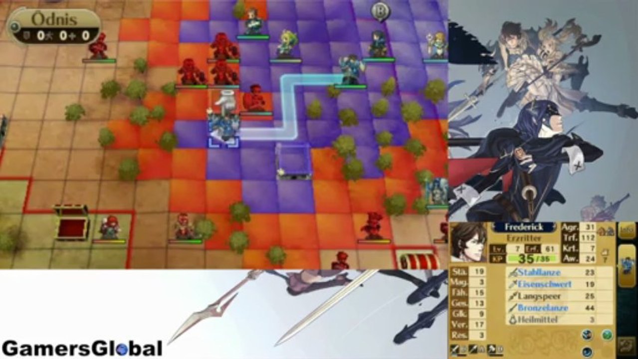 Fire Emblem Awakening: 45min-Testvideo