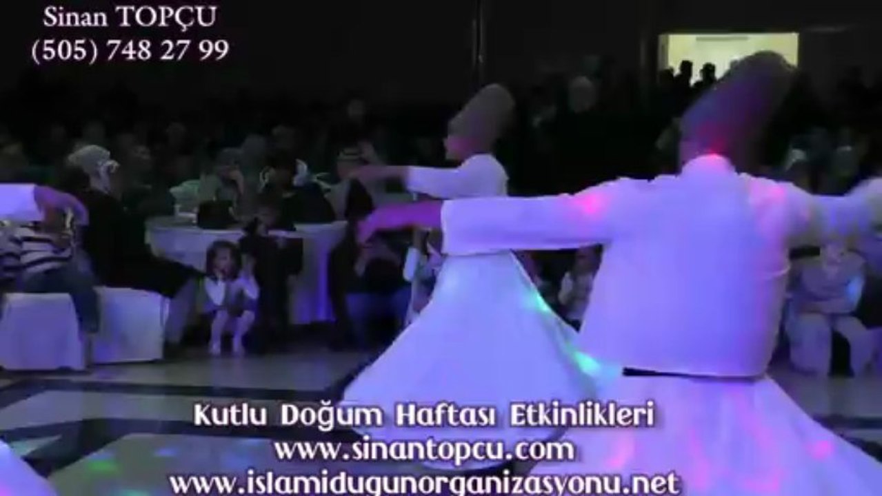 kestel belediye düğün salonu, semazen grubu kütahya