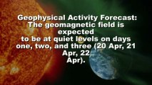 SOLAR ACTIVITY UPDATE: Fast-Growing Sunspots (April 20th, 2013).