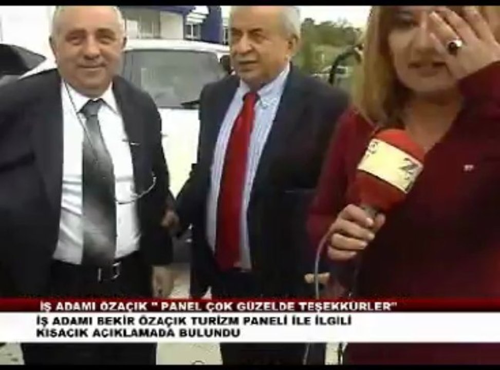 İŞ ADAMI BEKİR ÖZAÇIK LA ZORLA YAPILAN RÖPORTAJ