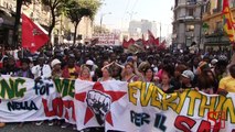 Napoli - La manifestazione degli immigrati (19.04.13)