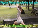 Back Pain Relief: Stretching to Relieve Back Pain -BalancedPhysicalTherapy-pilates.com