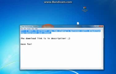 [FR] Télécharger Tom Clancy's Splinter Cell Blacklist ™ JEU COMPLET and KEYGEN CRACK PIRATER