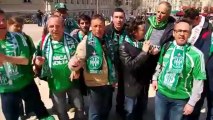 Les supporters sont à Paris