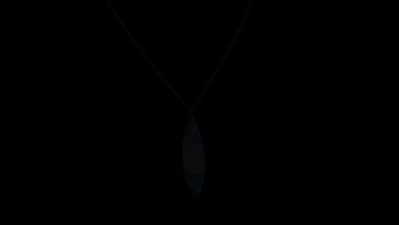 Surf Pendant Engraving Inc. Necklace