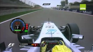 F1 2013 Nico Rosberg Pole Position Onboard Sakhir