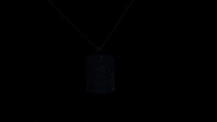 Rhodium Pendant (rectangle, Semi-oval shapes)