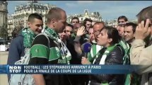 Coupe de la Ligue / Les supporters stéphanois sont à Paris ! - 20/04