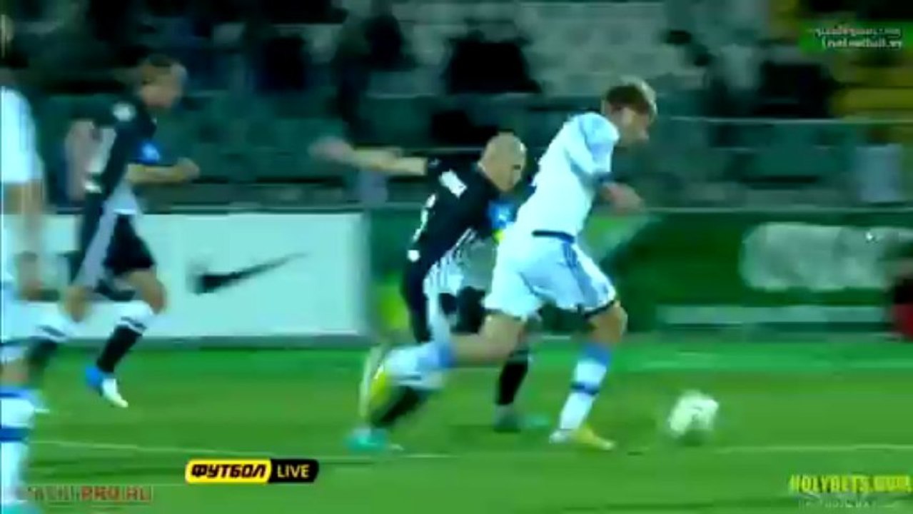 Заря - Динамо. Гол Безуса