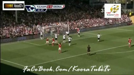 أهداف أرسنال 1ـ0 فولهام [20/4/2013] فهد العتيبي [HD]