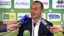 Conférence de presse FC Nantes - AJ Auxerre : Michel DER ZAKARIAN (FCN) - Bernard  CASONI (AJA) - saison 2012/2013