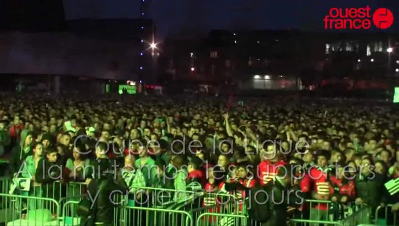 Finale Coupe de la Ligue. Les supporters rennais y croient encore !