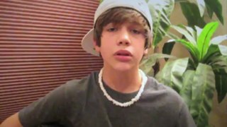 Austin Mahone One Time- Justin Bieber acoustic cover