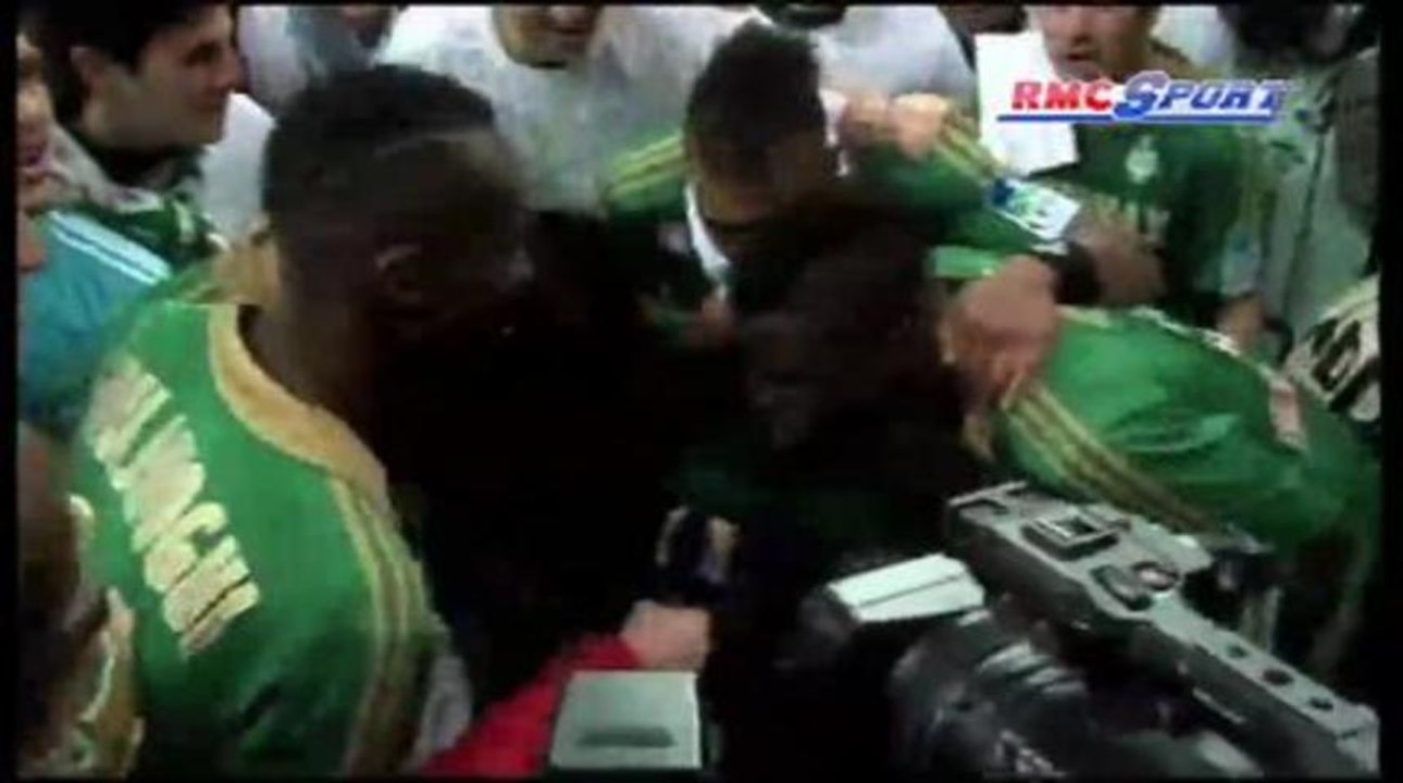 Coupe de la Ligue / La chanson des joueurs stéphanois en l'honneur de Brandao - 20/04