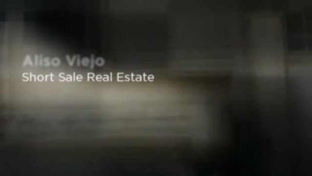 Aliso Viejo Short Sale Homes for Sale