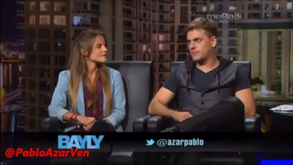 Pablo Azar (@azarpablo) en entrevista con @BaylyTv por @MegaTVLive