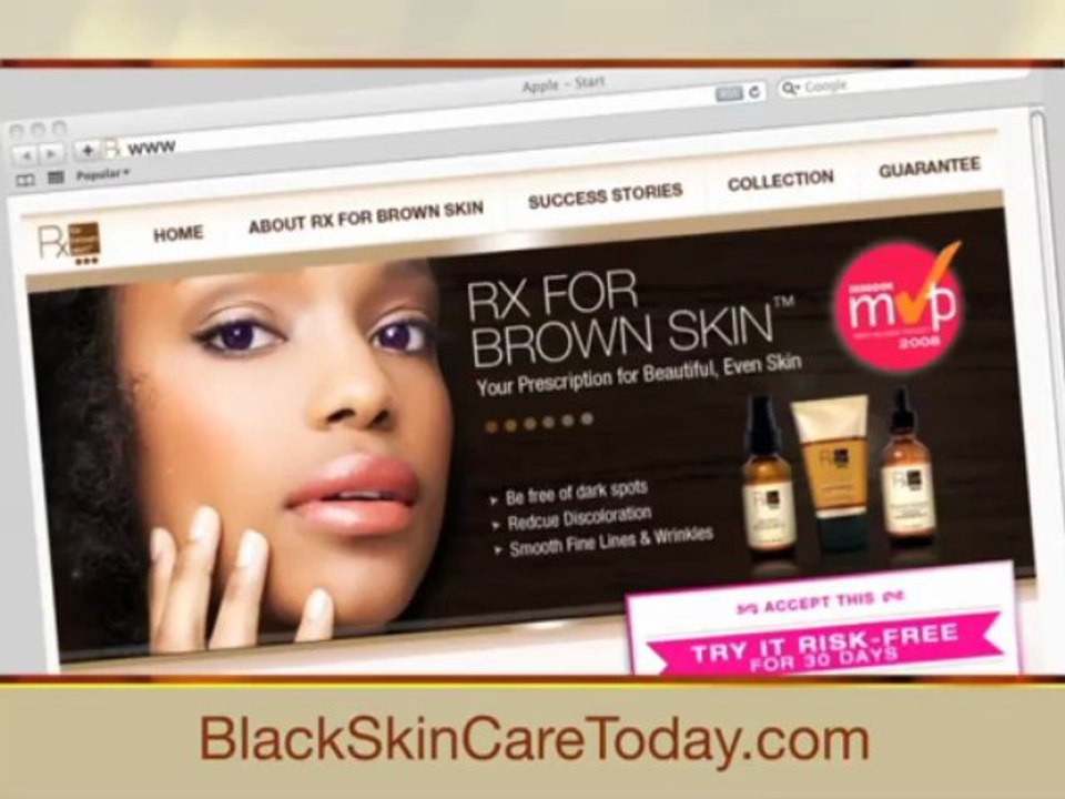 good skin care products for black women - RX for Brown Skin