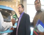 M Imran Warraich National Sales Manager(PLUM QINGQI MOTORS LTD)  Comments on DALONG VAN in International Tourism Expo Lahore (2013)