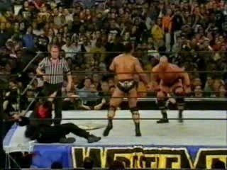 Stone Cold Stunner to The Rock