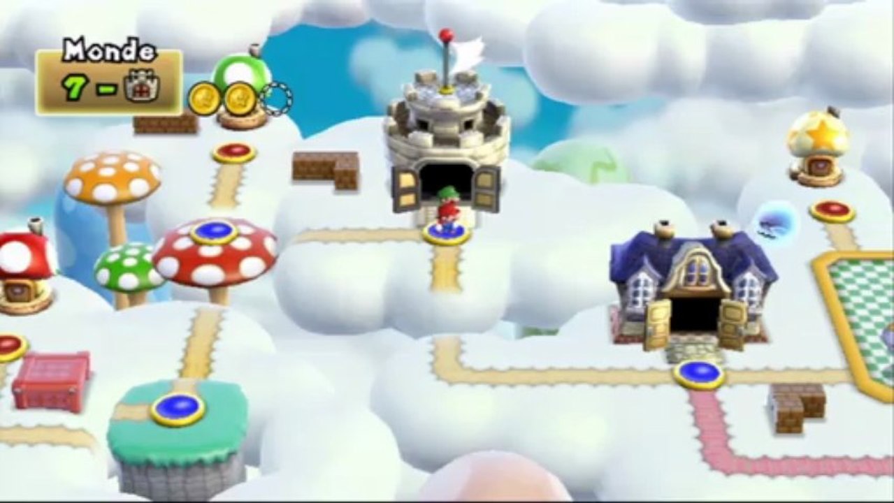 New Super Mario Bros. Wii - Monde 7 : Niveau 7-Tour (Sortie secrète) -  Vidéo Dailymotion