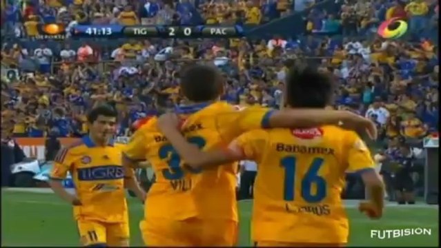 Tigres vs Pachuca 3-1 Jornada 15 Clausura 2013 Liga MX - Goles